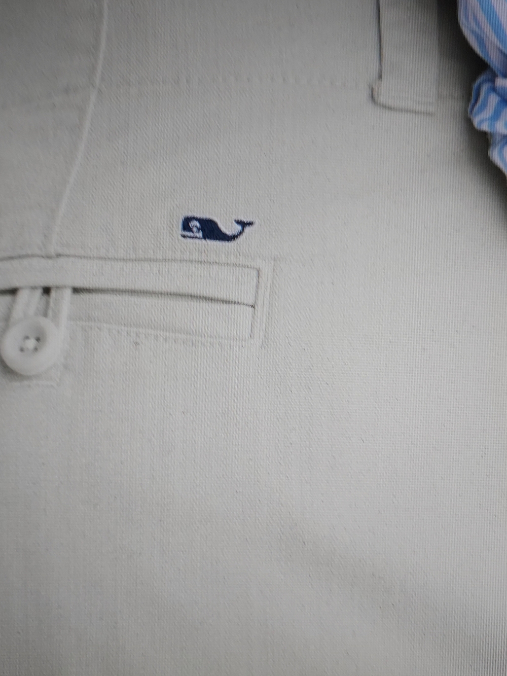 Vineyard Vines Khaki Herringbone High-Rise Tailored Women's Shorts. Sz. 00 - Picture 2 of 16